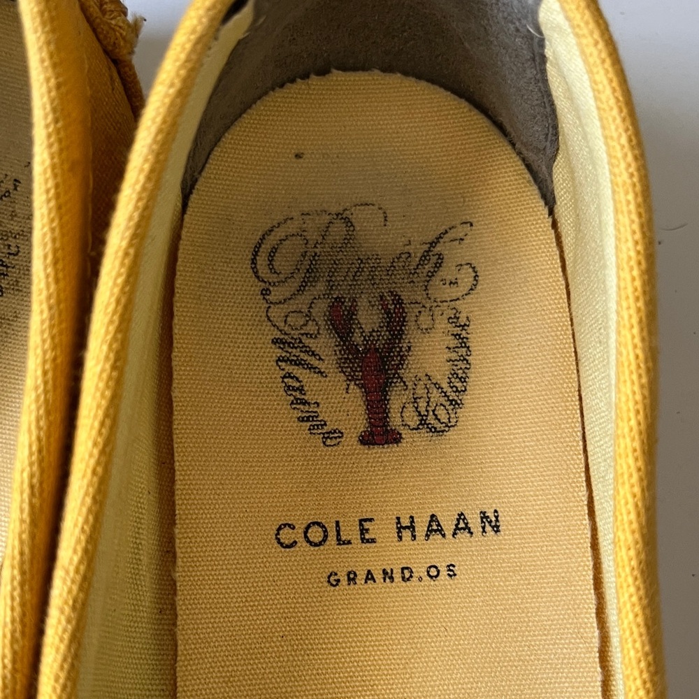 Cole Haan Yellow Loafers - Picture 2 of 6